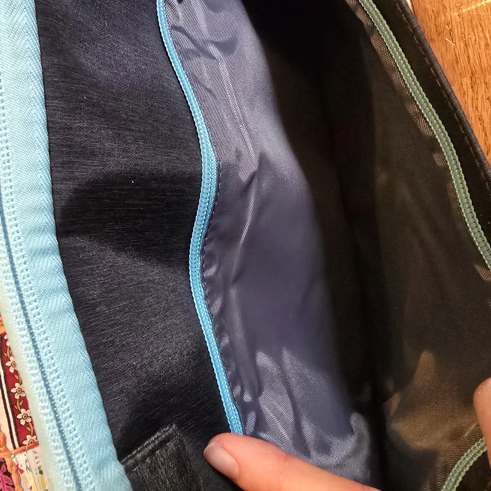 Black and Blue Laptop Bag